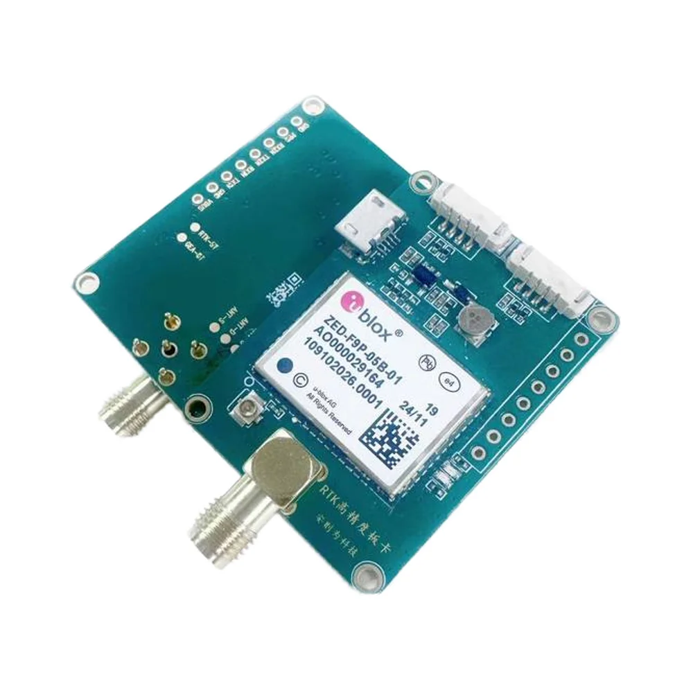 Placa Receptora GNSS/GPS ZED-F9P RTK de Alta Precisión para Módulo GPS USB y SMA, Placa de Desarrollo de Módulo GPS OEM