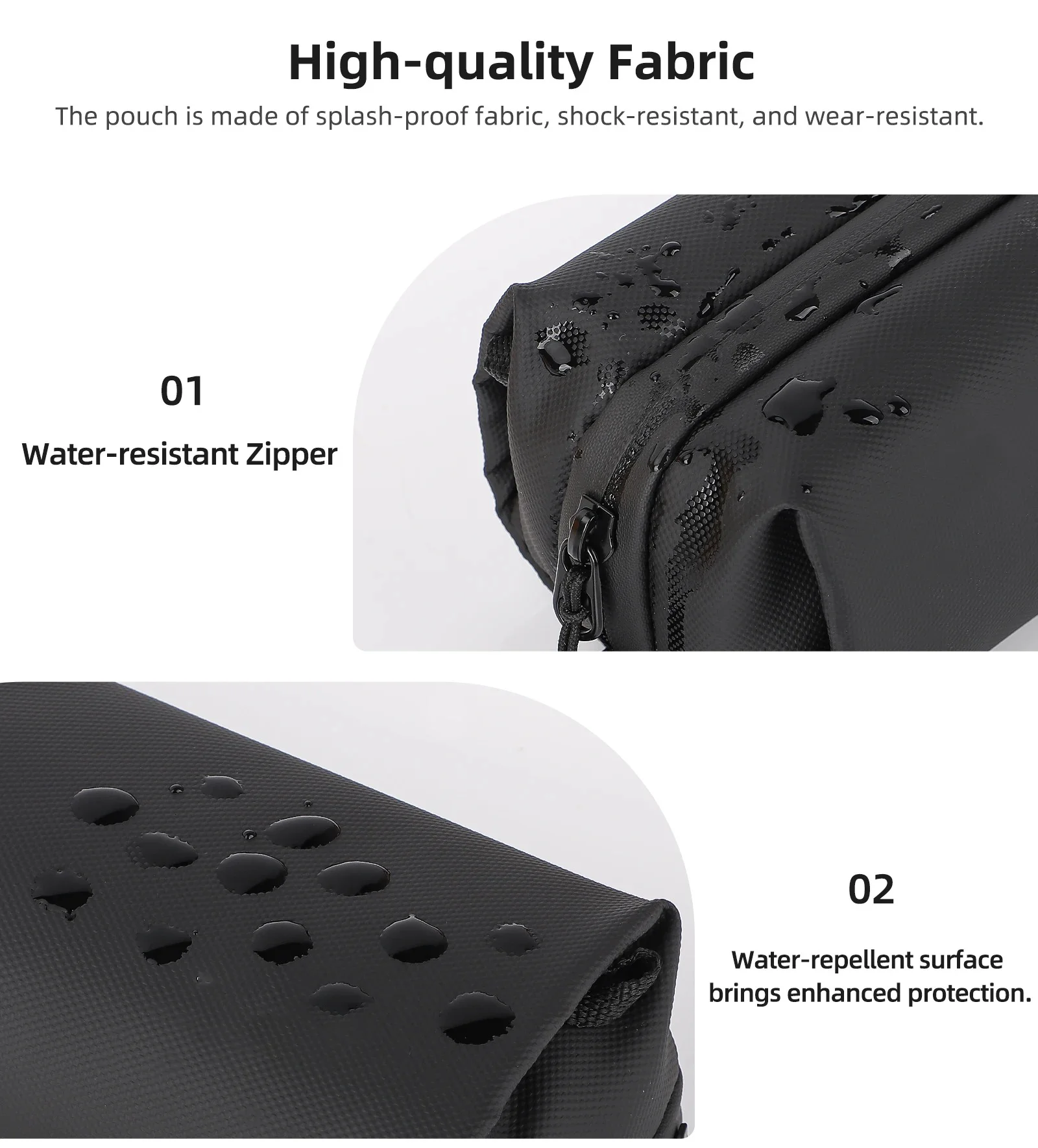 Geschikt voor pocket 3 draagbare opbergtas, draagbare handtas, materiaal van imitatieleer, waterdichte digitale opbergtas