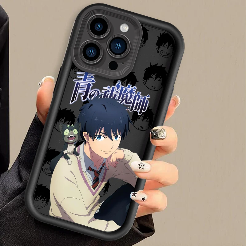 Blue Exorcist Okumura Rin Eye Ladder For Apple iPhone 15 14 13 12 11 XS XR X Pro Max Plus TPU Phone Case