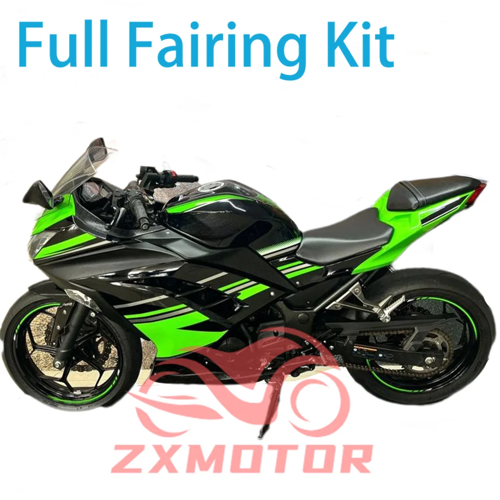 Full Fairing Kit NINJA 13 14 15 16 17 Refitting Motorcycle Racing Customized Shell Fairings for KAWASAKI EX300R 2013-2017