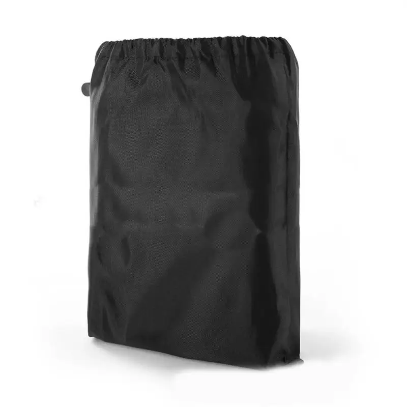 Deck Box Cover With Zipper Deck Box Protection Furniture Cover 210D Oxford Cloth Black Protective Covers With Zipper Rounded