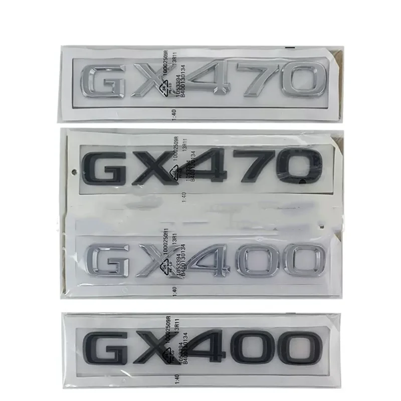 

Applicable to the modified displacement labels and rear stickers of Lexus GX470, GX400, and GX460 models