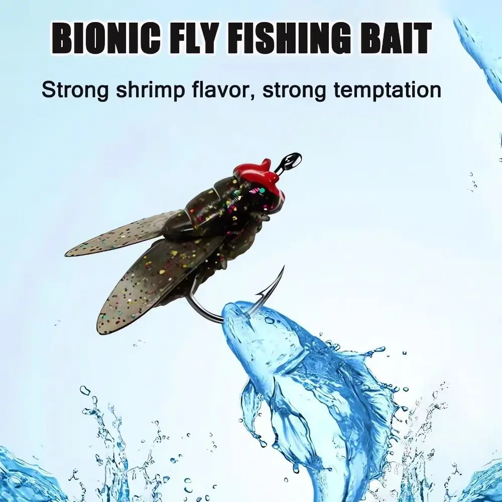 

20PCS Flies Tackle Bionic Fly Fishing Bait Fly Fishing Lures Kit Spinner Swim Baits Flies Fly Fishing Fishing Accessories