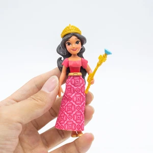 Disney-bonecas de PVC para crianças, brinquedos dos desenhos animados, Anna de Avalor e Elenla Princess, modelo de decoração, presentes fofos 6 principais vendas boneca elena de avalor - №3