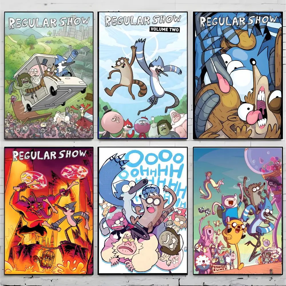 Animation Comedy Regular Show Poster Superior Home Space  Indoor Decorative Art & Home Decor