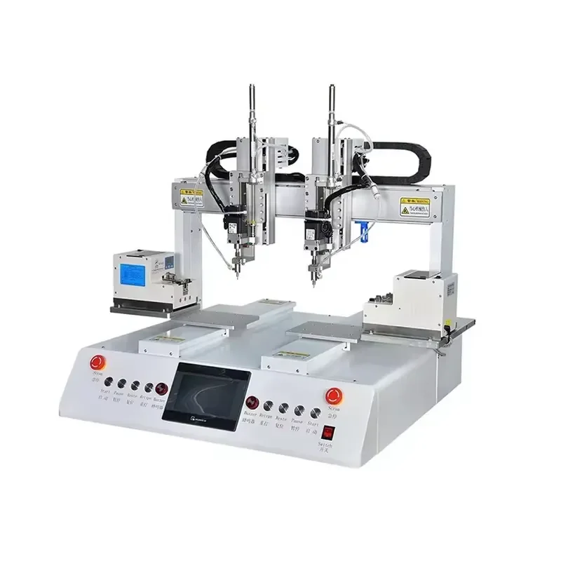 Automatic Electric Screw Locking Machine for Toys 220V New Condition Industrial PLC Motor for Manufacturing Plants