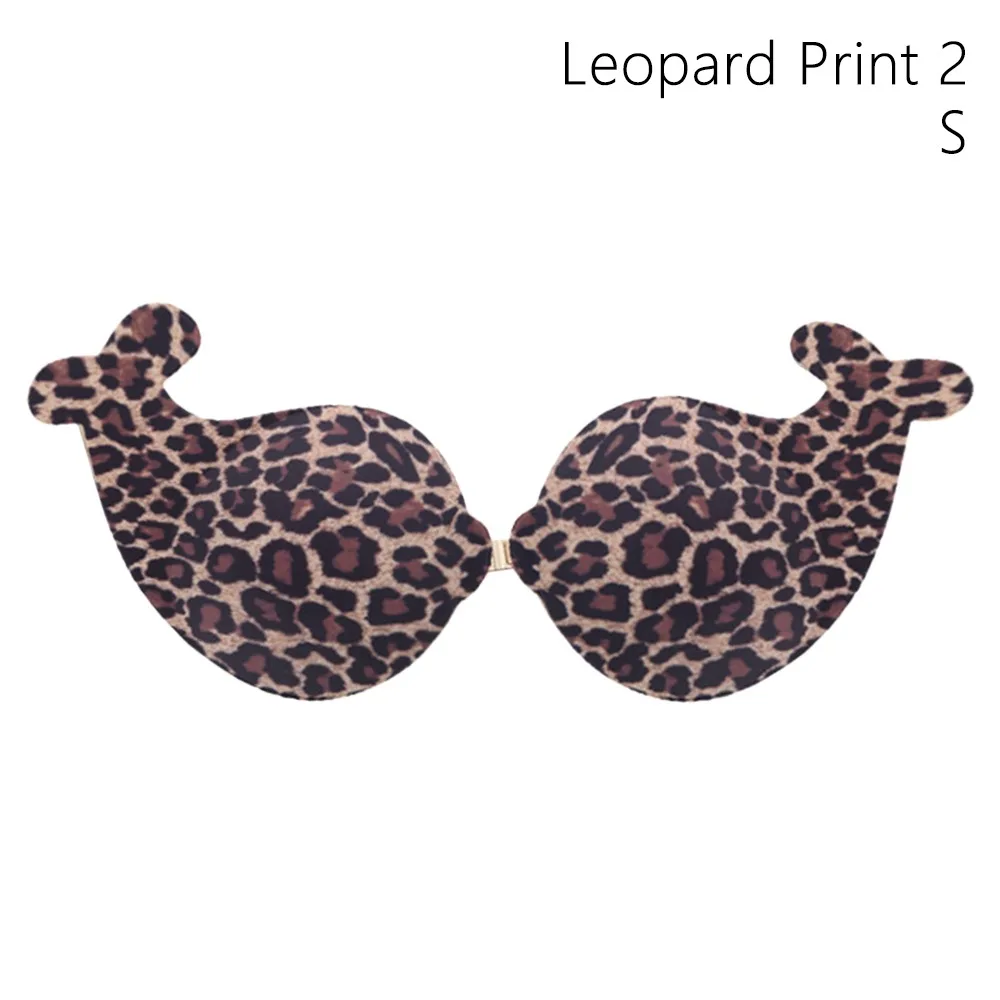 

Dolphin Shape Invisible Breast Patch Seamless Push Up Chest Stickers Comfort Silicone Pad Breast Patch for Daily, Wedding Dress