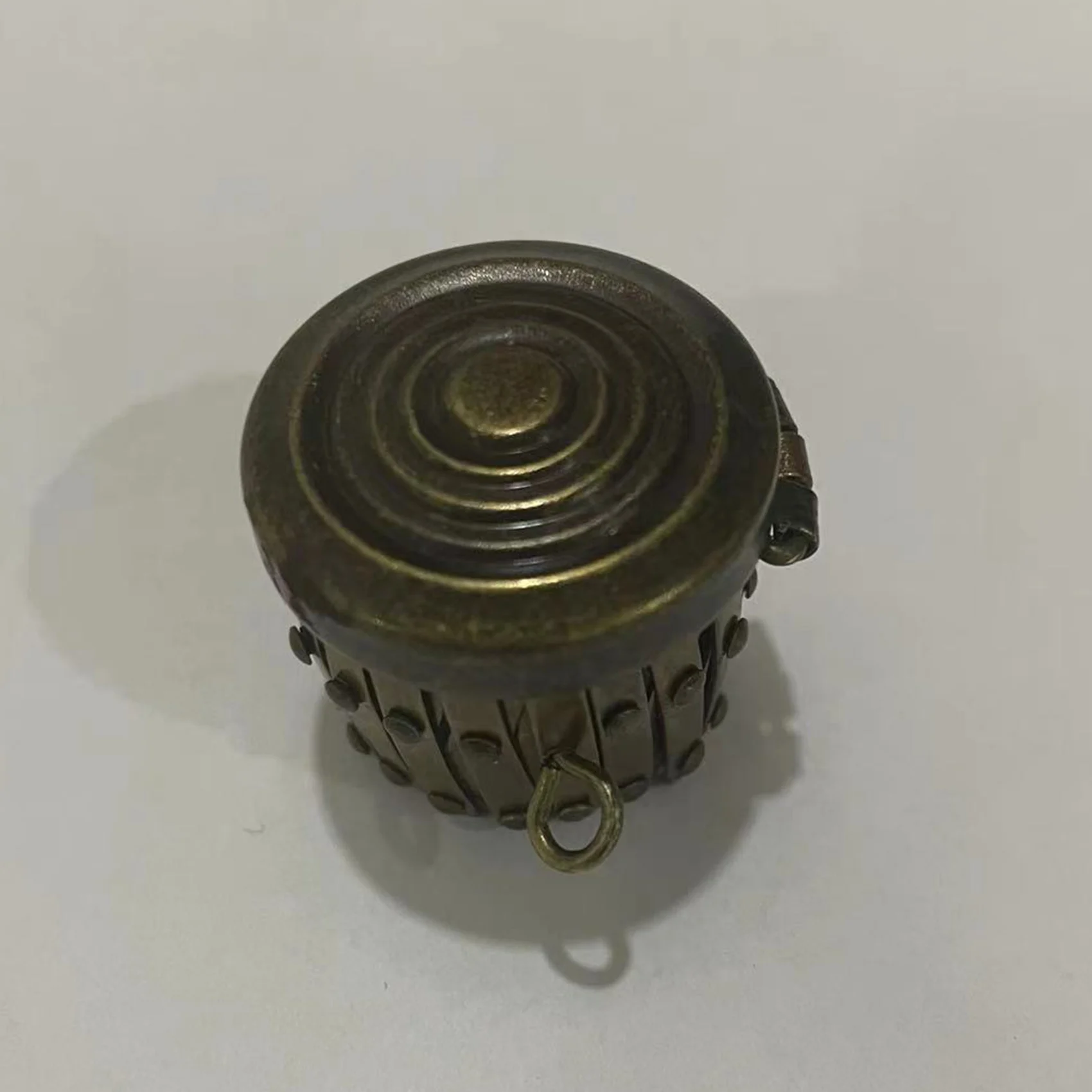 Round Bags Hardware Purse Frame Parts Pen Bag Clutch Frame Clasp Coin Cylinder Purse Accessories(Silver)