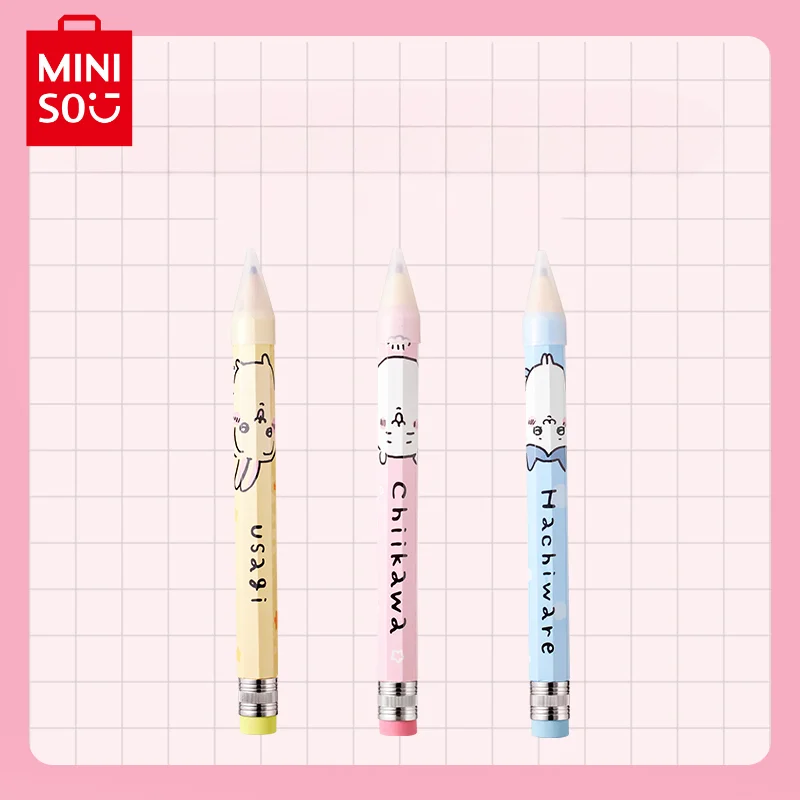 MINISO Animation Chiikawa Series Big Only Pencil Cute Cartoon Hachiware Creative Pencil Student Writing Kawaii Usagi Pencil Gift