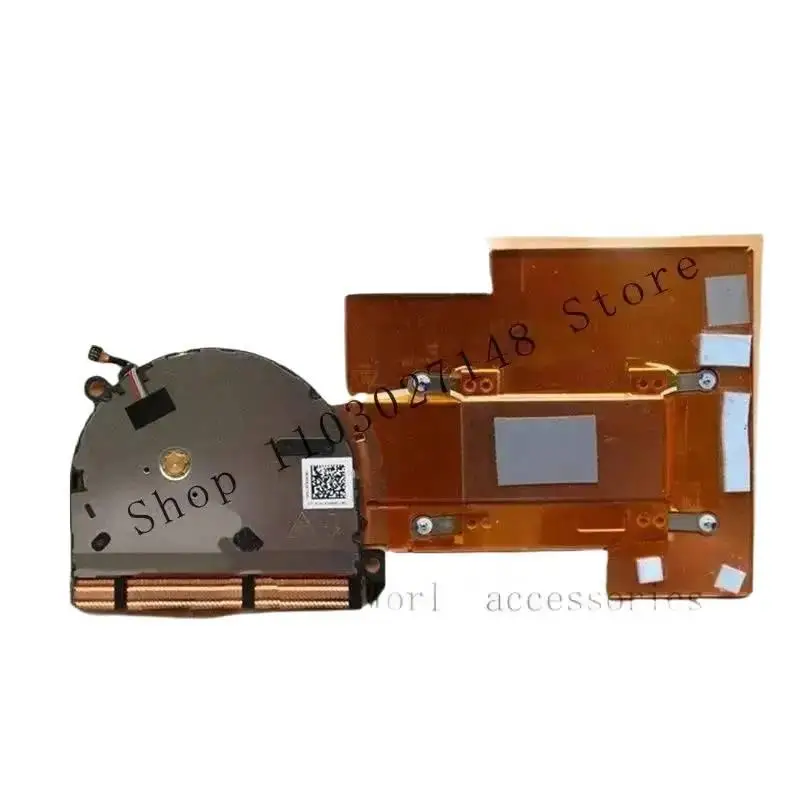 مروحة بالوعة الحرارة لوحدة المعالجة المركزية للكمبيوتر المحمول ND55C22 للكمبيوتر اللوحي Elite x2 G4 L67416-001 HNS-C04C &/&