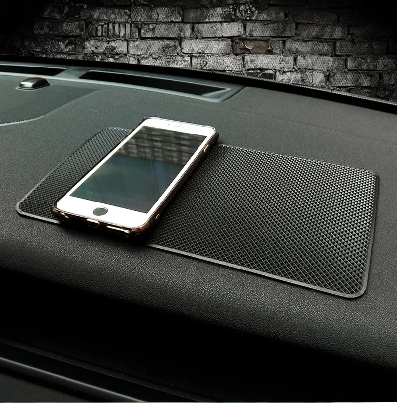 Klebrige Anti-Rutsch-Matte Auto-Armaturenbrett-Pad Hitzebeständige rutschfeste Matte Auto-Armaturenbrett Telefon Sonnenbrillenhalter Auto-Styling innen – Detail 2