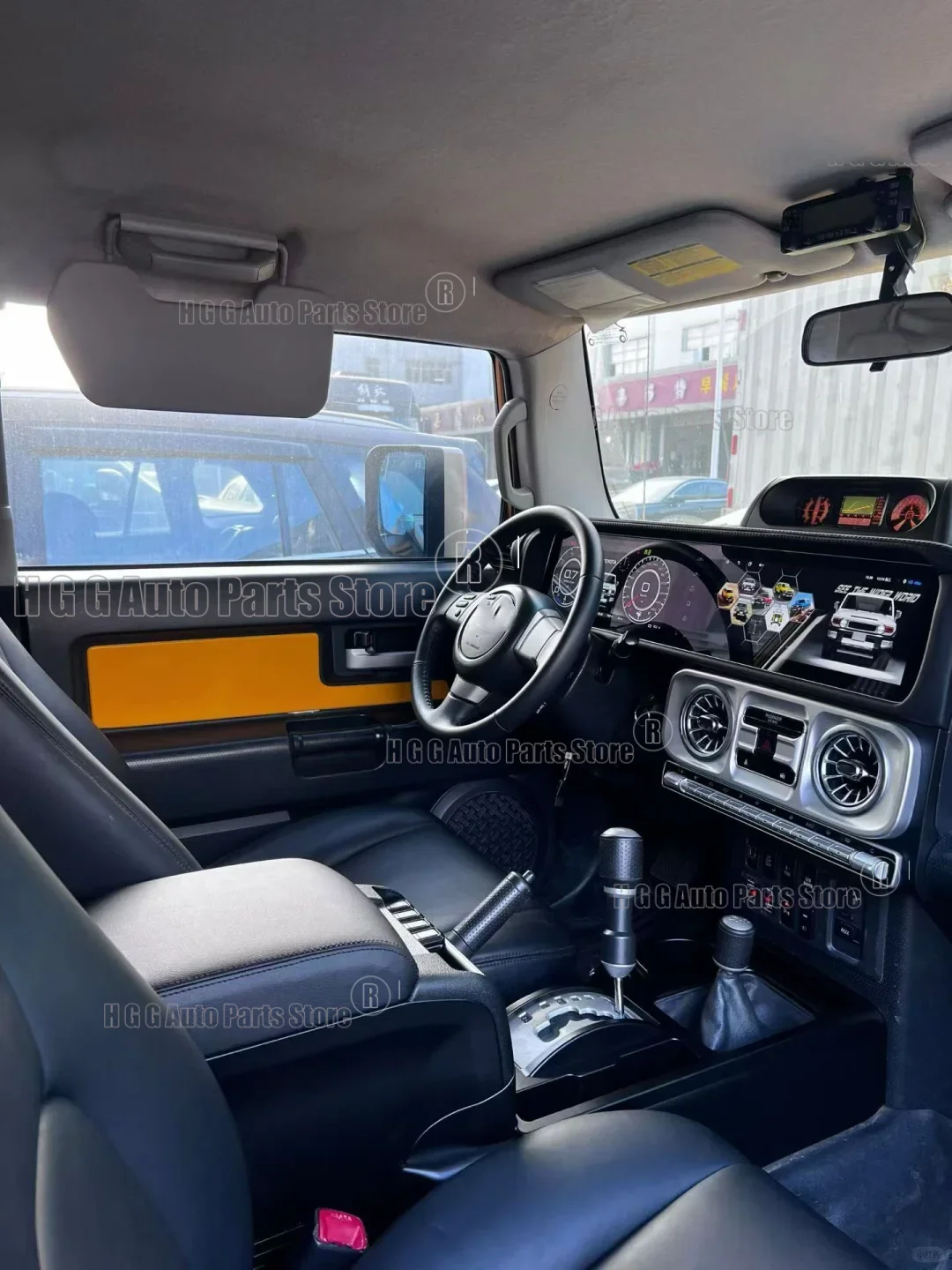 

Двухэкранный автомобильный мультимедийный проигрыватель Android 14 с Carplay для TOYOTA FJ Cruiser 2007-2022, GPS-навигация, головное устройство