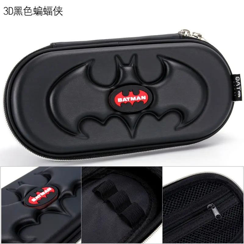 BeastKingdom Бэтмен вторичный мультфильм твердый пенал аниме периферийные творческие студенты большая вместительная коробка для канцелярских принадлежностей