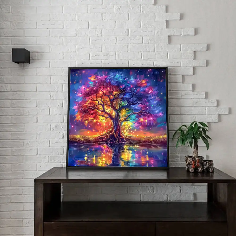 Huacan الماس اللوحة الحيوان الكلب الوافدين الجدد الماس الفسيفساء الكرتون ميرو ديكور فني للمنزل Diy بها بنفسك هدية حجر الراين صور #3