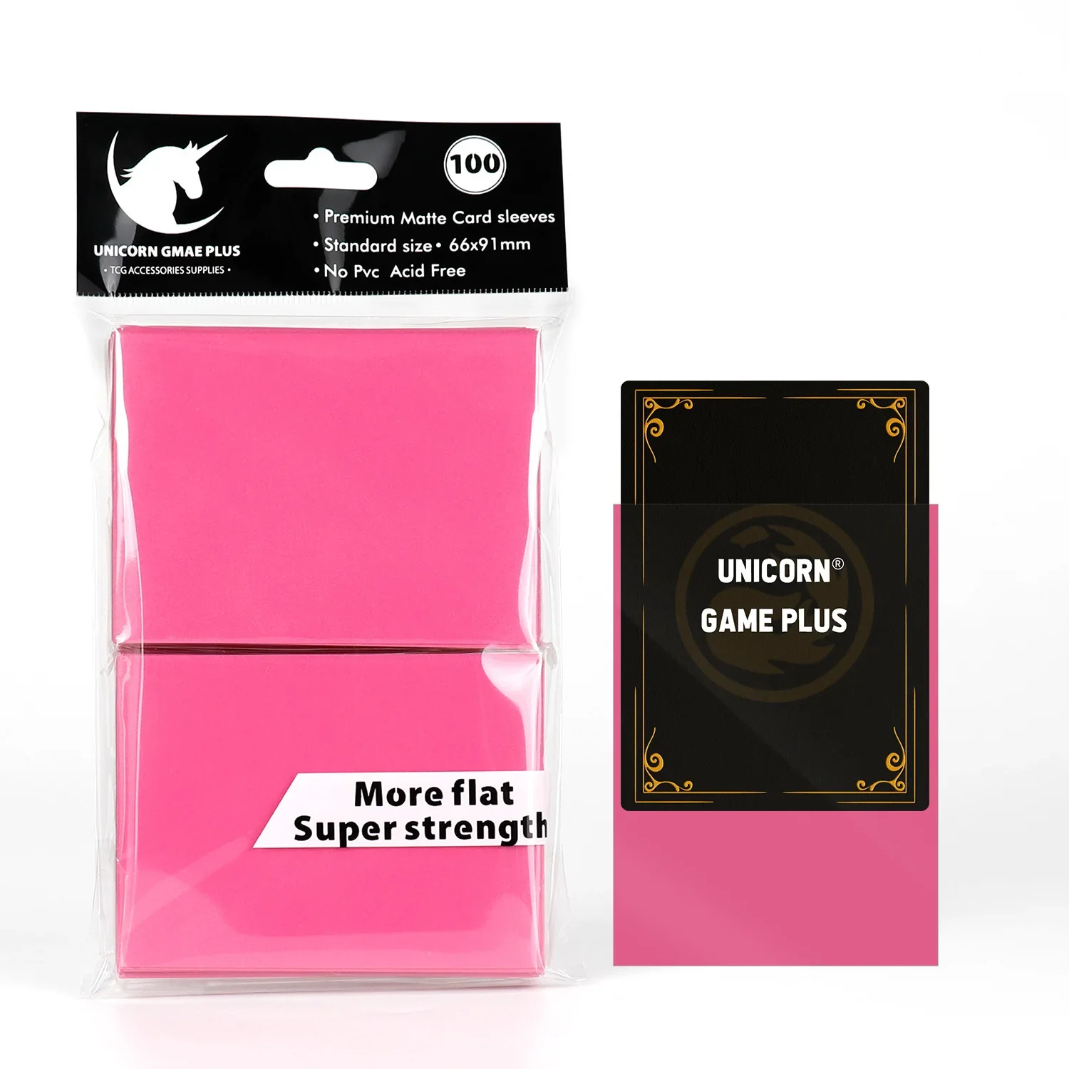 game plus card sleeves 500 (Blue) Trading - Unicorn - Perfect Fit size trading cards (63.5x88mm) durable multi color card sleeves