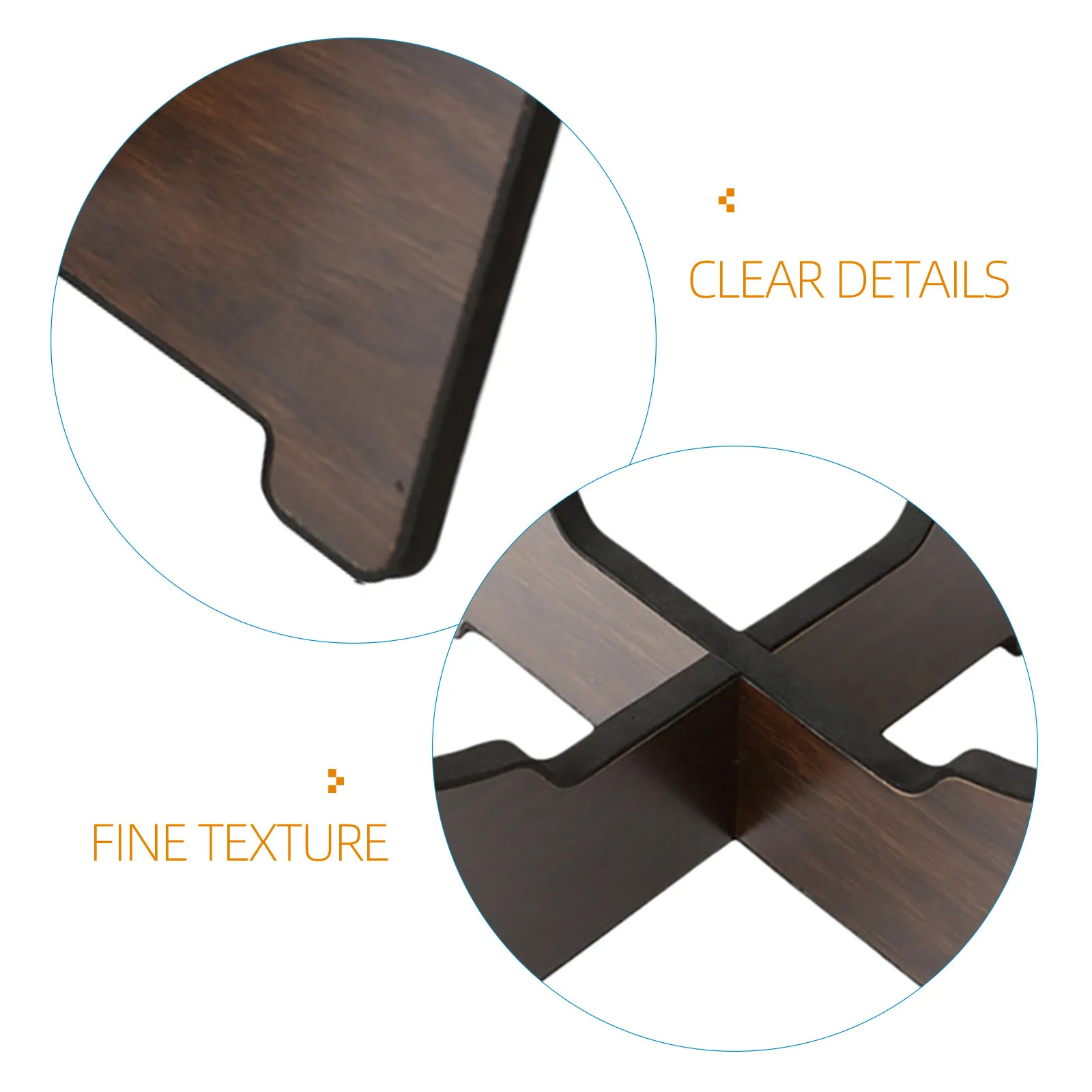 Portable Tongue Drum Stand Wood Holder Stable Detachable Drum Rack Storage Display Floor Percussion Stand Floor Rack