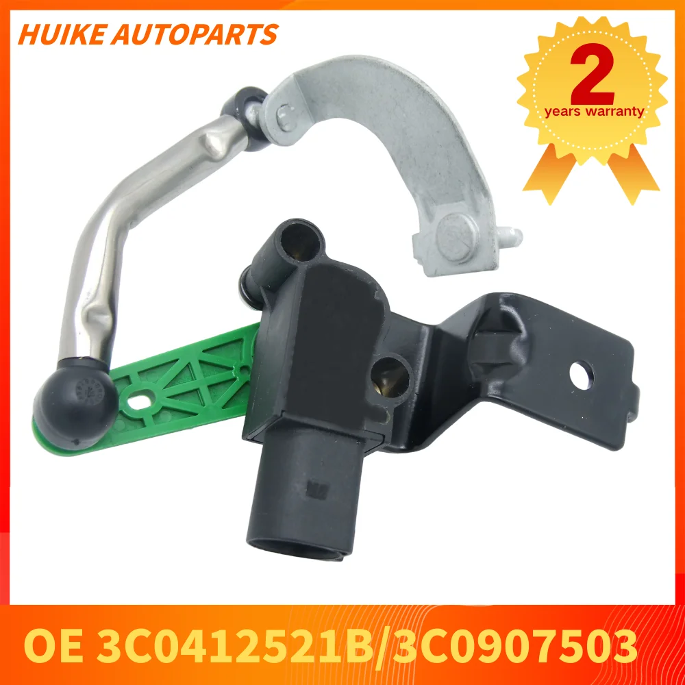 3C0412521B 3C0907503 Height Control Sensor Front Left For VW Eos,Golf,Passat B6/B7,Scirocco,Sharan,Tiguan,Touran 2007-18