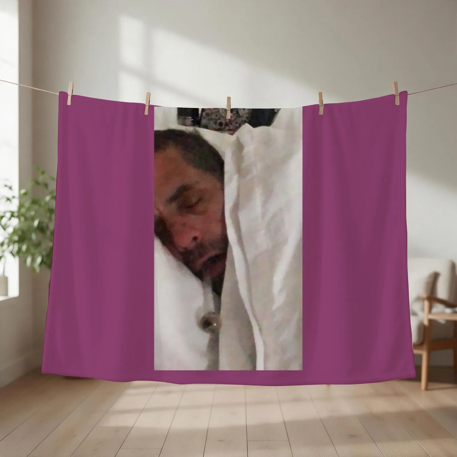 Hunter Biden Crack Pipe Throw Blanket