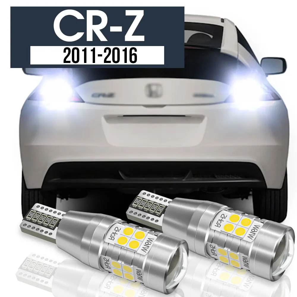 

2pcs LED Backup Light Reverse Lamp Canbus Accessories For Honda CR-Z CR Z CRZ 2011 2012 2013 2014 2015 2016