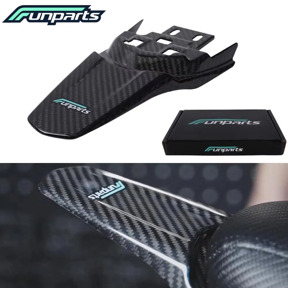 

Funparts Carbon Fiber Motorcycle Rear Fender Mudguards For Surron Sur-Ron Sur Ron Lightbee Light Bee X S L1E Electric Bike