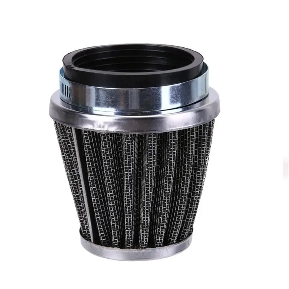 Motorcycle Air Filter Mushroom Head Filters Universal 35mm 44mm 50mm 54mm 60mm Motorcycle Air Intake Filter Cleaner Black