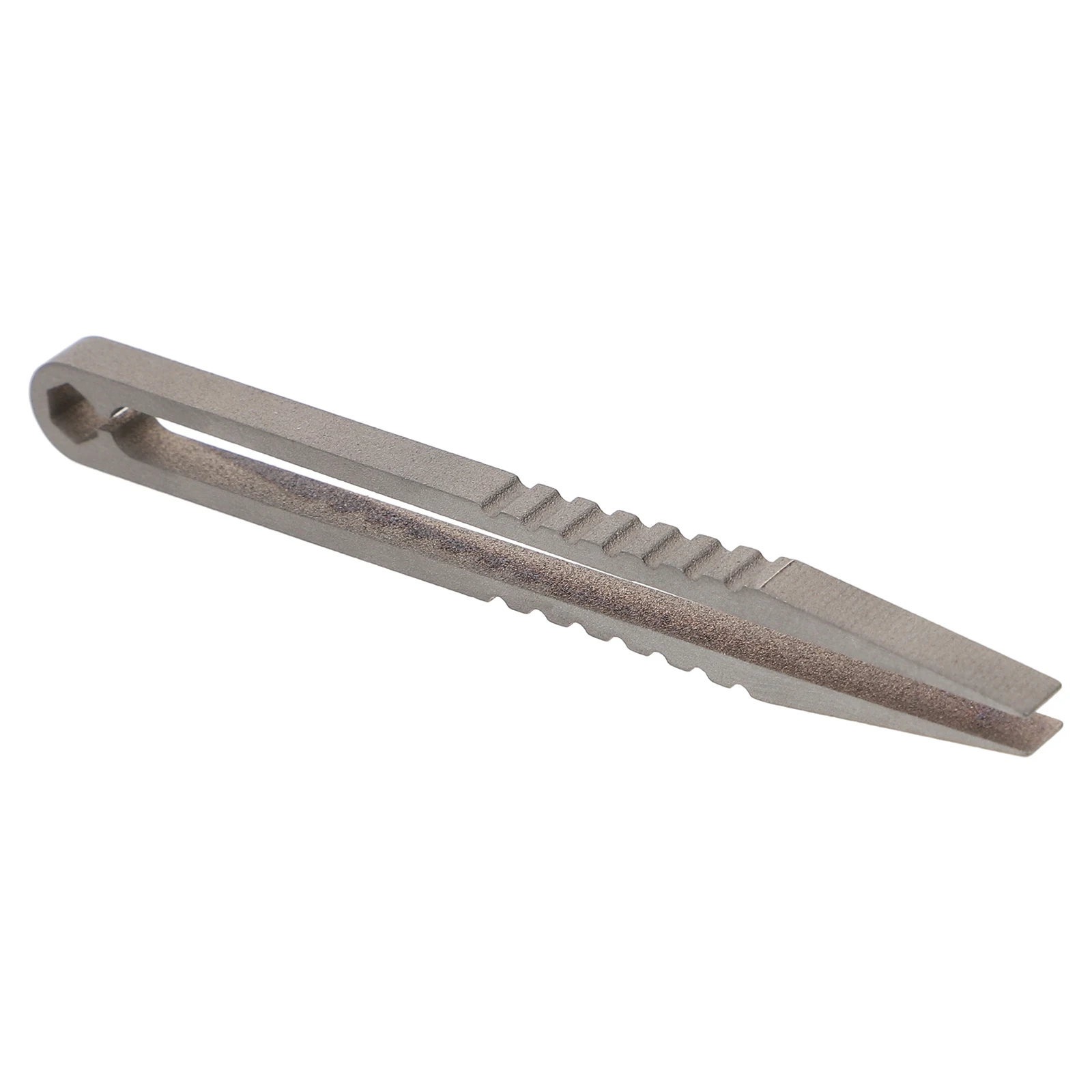 

Titanium Alloy Tweezers High Hardness Light Weight Maintenance Hiking Camping Numerical Control Mini Travel
