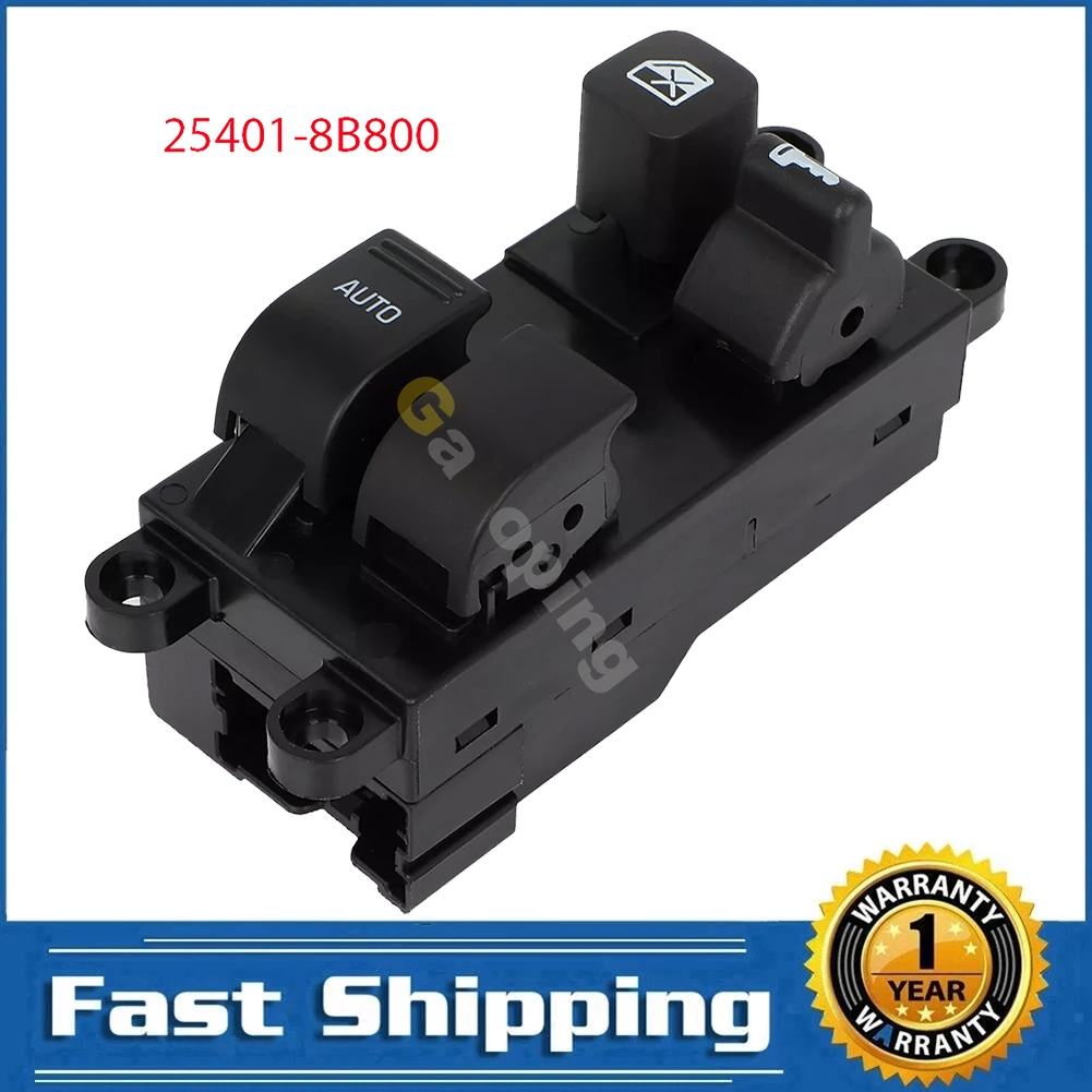 

For Nissan Frontier 1998 - 2004 Electric Power Master Window Switch Control Regulator Button 25401-8B800 Car Accessories