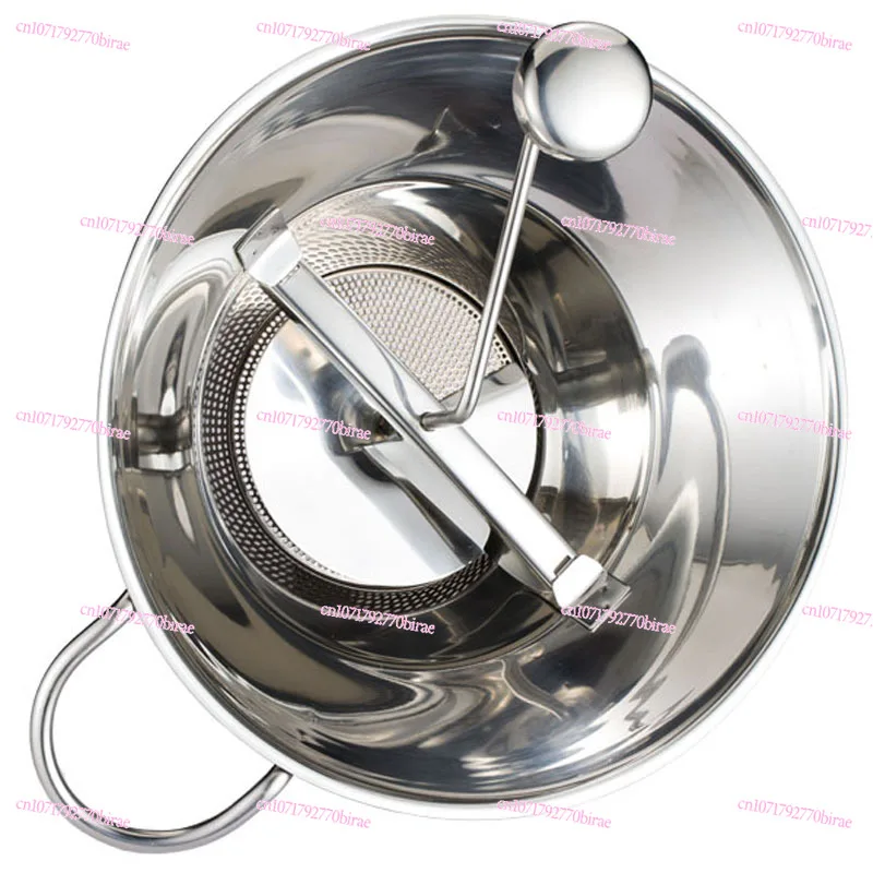 Jam Machine RVS Modder Handmatige Puree Grinder Disc Agitator Saus Machine