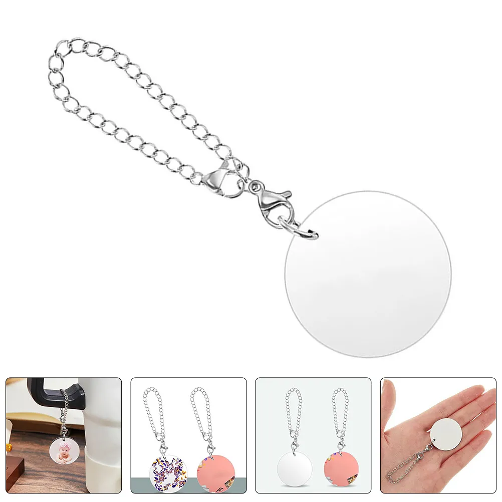 

Набор для сублимации: заготовки для брелоков и подвесок, многофункциональные портативные украшения для рукоделия и DIY-проектов