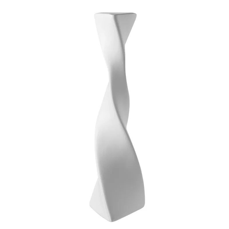 Vintage Ceramic Floor Vase Modern Minimalist Art Decor for Hotel Showroom