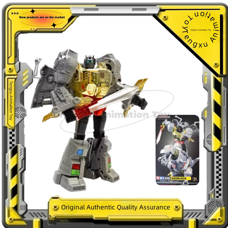 【Produtos pontuais】 Brinquedos transformados originais Master MP08 MP-8 Boneca de ação robô com trava de aço