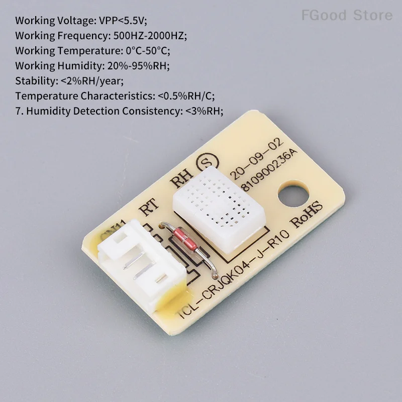 1pcs CHR07 PH2.0mm Dehumidifier Humidity Sensor Module Temperature Humidity Probe Board For Equipment Environmental Monitoring