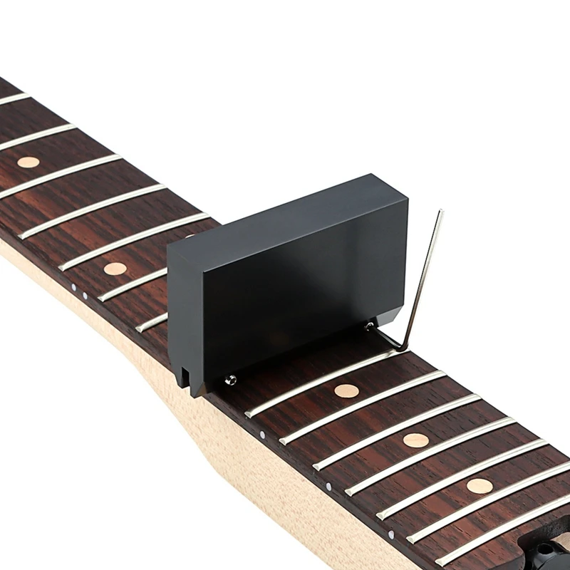 【MONDAY】Guitar Fret Press Caul Pressing Tool Guitar Repair Tool Kit with Metal Clamp for Musical Instrument Maintenance