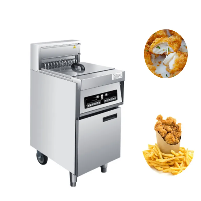 

380V Electric Fryer Deep Fried Chicken Frying Machine/ Commercial 28L Chicken Fryer Machine