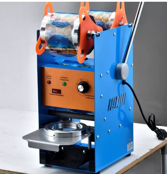 Semi-Automatic Beverage Cup Sealing Machine Plastic Cup Sealer 75/95mm High Speed EasyOperation for Bubble Tea Coffee Shop