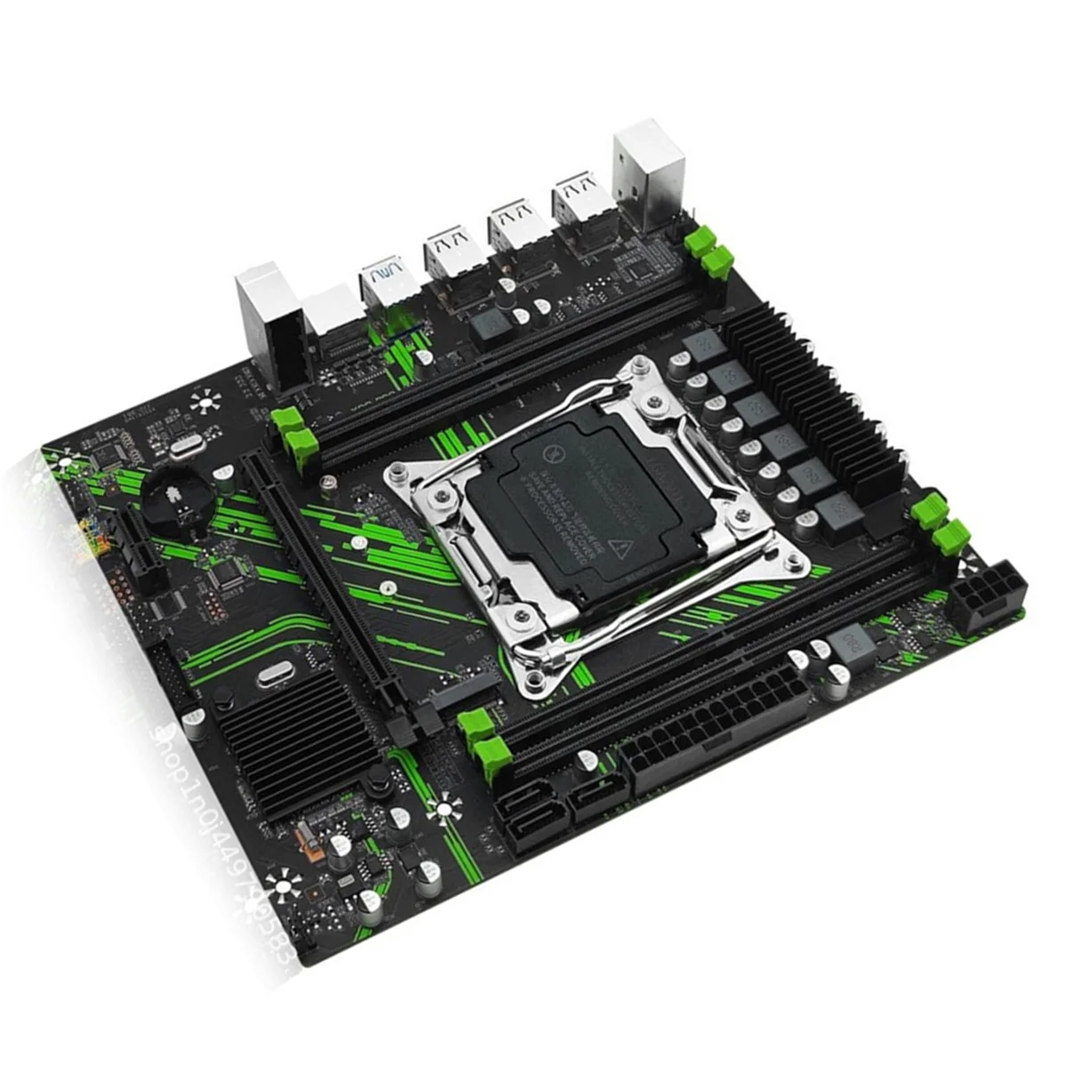 Placa base X99 PR9 de diseño duradero LGA 2011-3 compatible con CPU E5 26XX V3