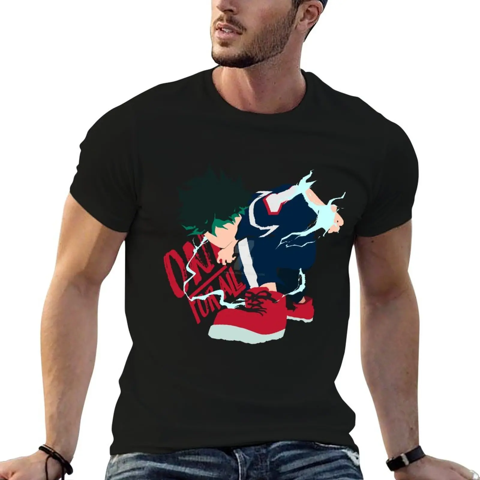 

for shirts Deku-One high All cotton man t 100% men funny man t cotton shirt t T-Shirt cotton quality for shirt