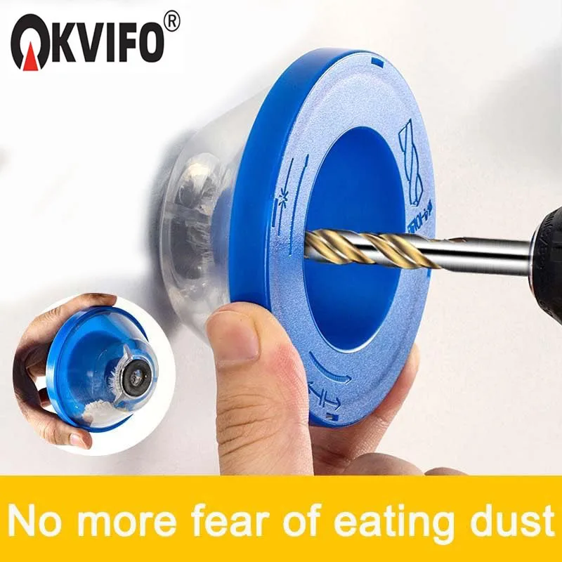 KVIFO Electric Drill Dust Cover Household Impact Hammer Dust Collector Ash Bowl Power Tool Accessory Drilling Dustproof Device