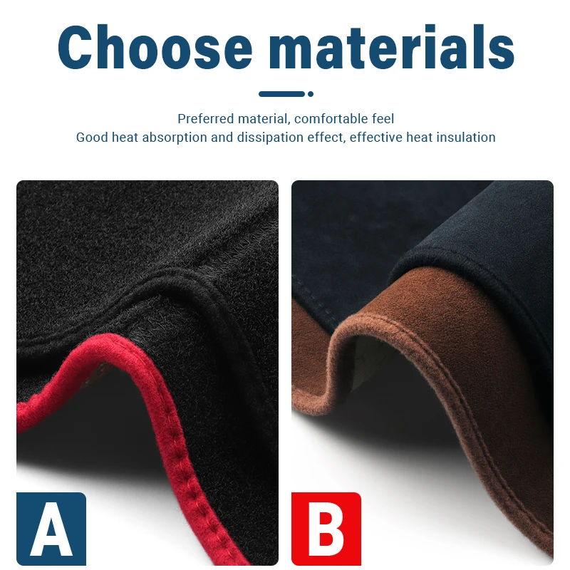 For MG HS EHS PHEV 2018 2019 2021 2022 2023 Car Dashboard Cover Avoid Light Pad Instrument Panel Mat Case Carpets Accessories