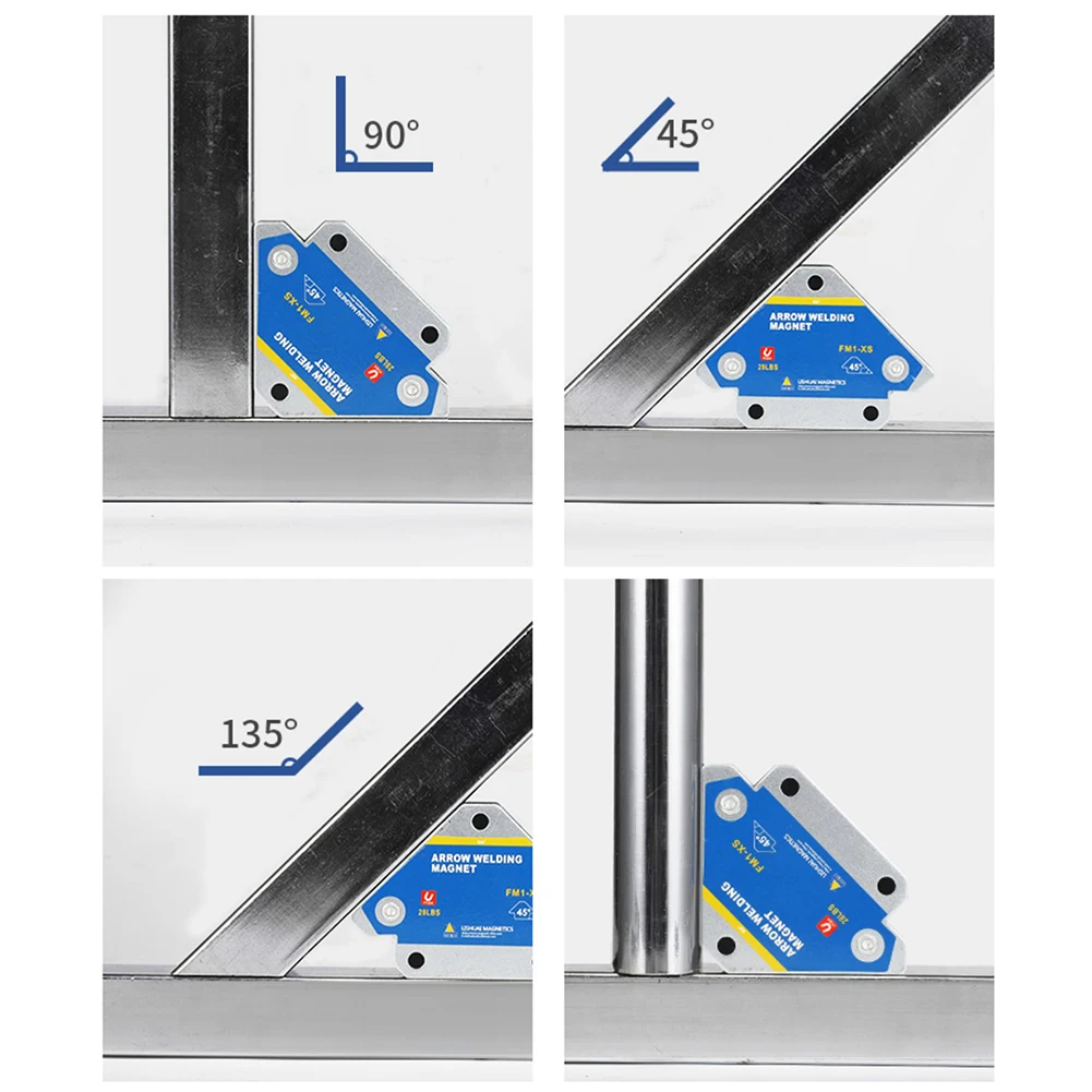 

Набор из 4 магнитных держателей для сварки, угловые магнитные фиксаторы, позиционеры для пайки, вспомогательные ферритовые локаторы-стрелки