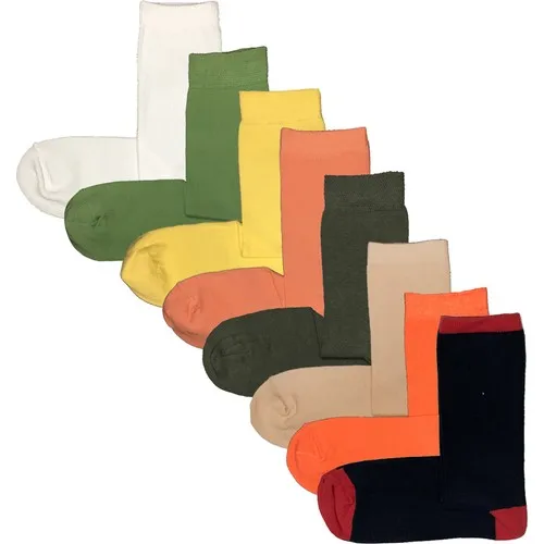 Calze Vita 8 더블 솔리드 컬러 여성 소켓, 스타킹