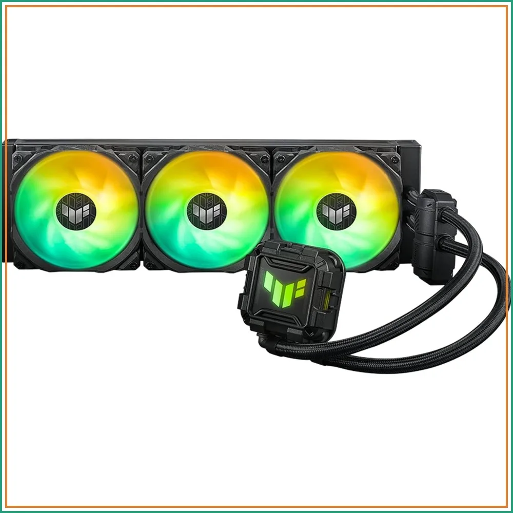 

360mm ARGB Liquid CPU Cooler with 3x120mm Fans, Reinforced Tubing, 6-Year Warranty, for Intel/AMD