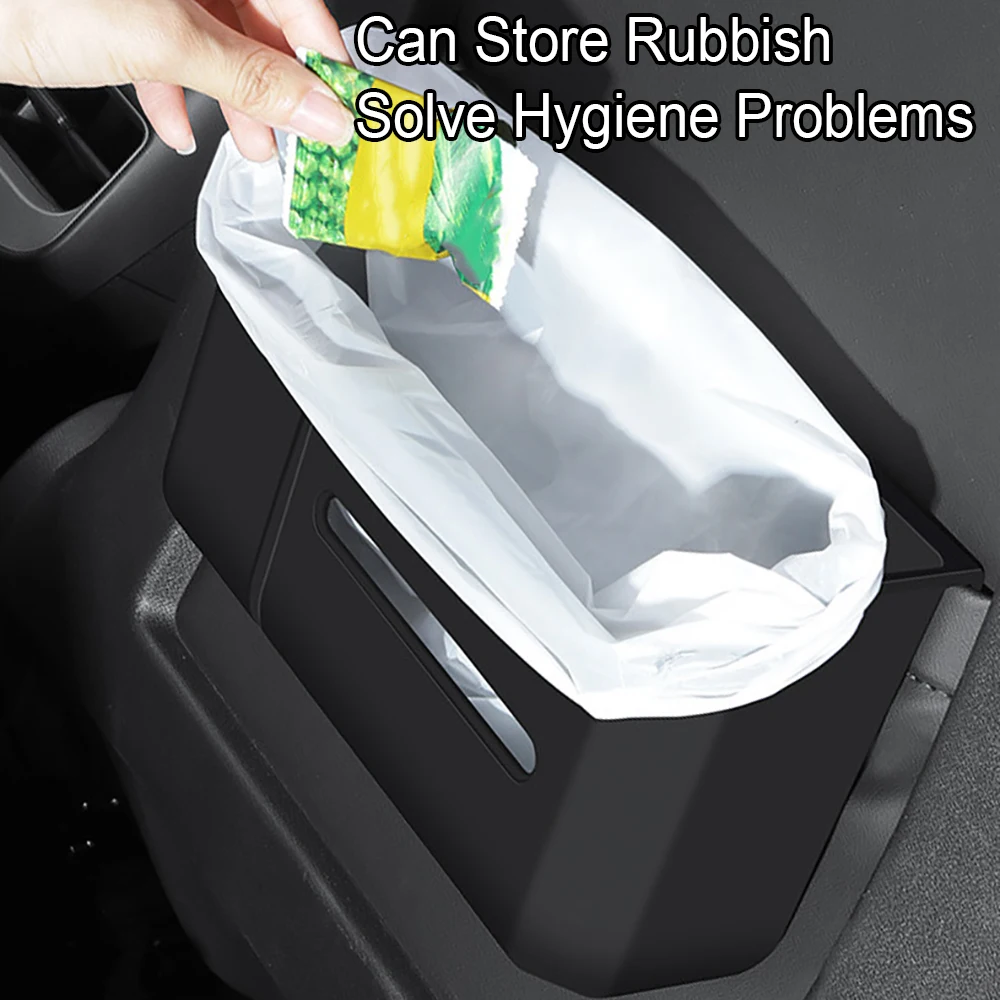 Car Seat Back Tissue Box for Tesla Model 3/Y TPE Storage Box with Cup Holder Organizer Tray Interior Stowing Tidying Accessories