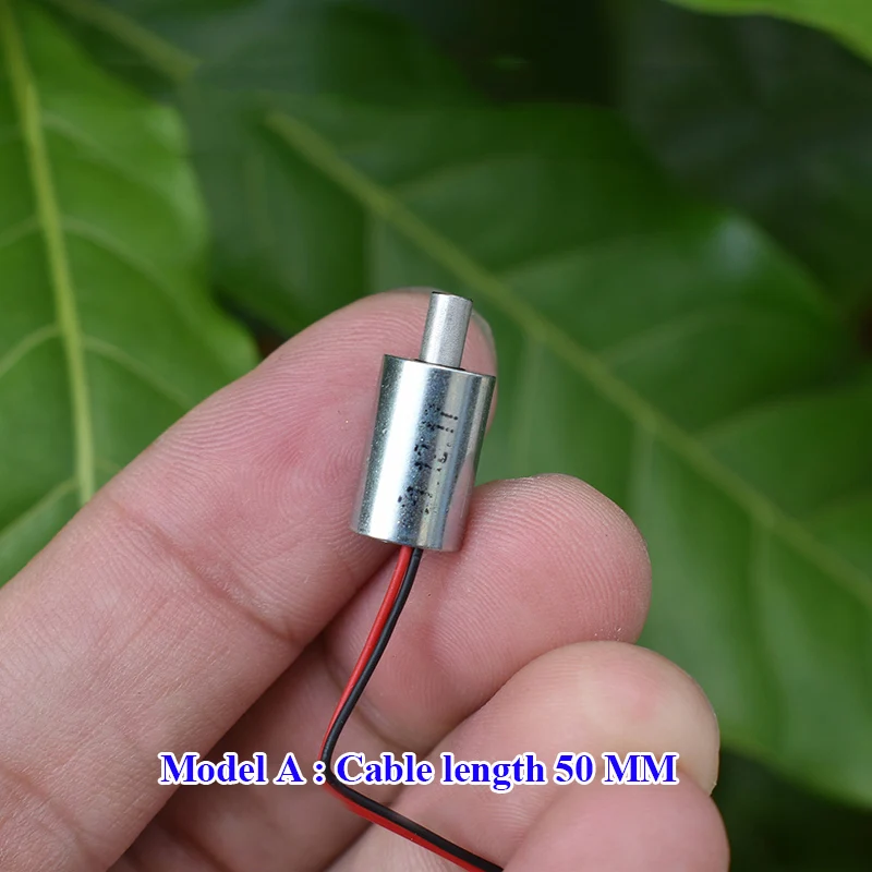 DC 3V 3.7V 5V Mini 8MM Zylindrischer Saugtyp Push-Pull Linearer Solenoid-Elektromagnet Zylinder DIY Fingerabdruckschloss – Detail 5