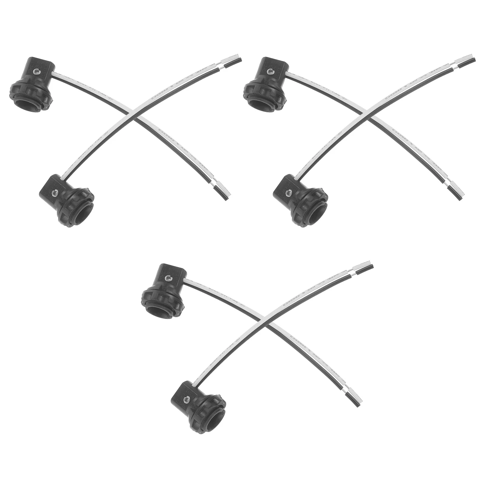 

6 шт. E12 держатель лампы прочный цоколь 125 В 75 Вт сменный патрон для люстры ночник подвесной светильник