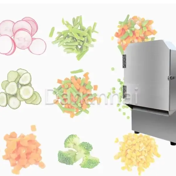 

Electric Food Slicer Vegetable Cutting Machine - Onion Celery Tomato Shredder Kitchen Appliance for Efficient Food Preparation