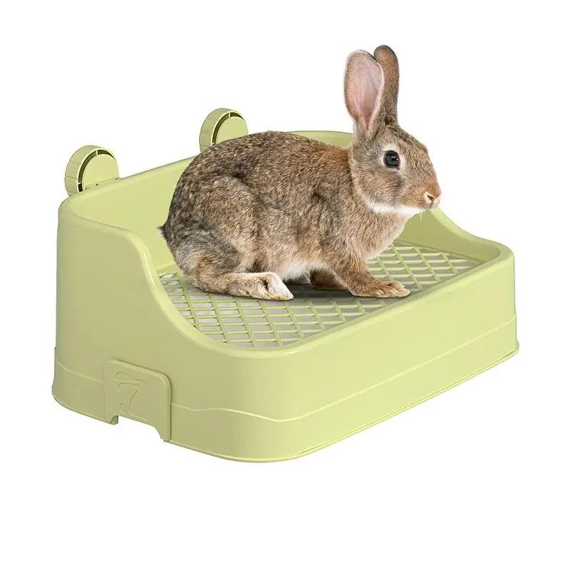 Guinea Pig Litter Box Large Capacity Pet Toilet For Rabbit Dangling Litter Box For Home Split Type Potty Trainer For Chinchillas