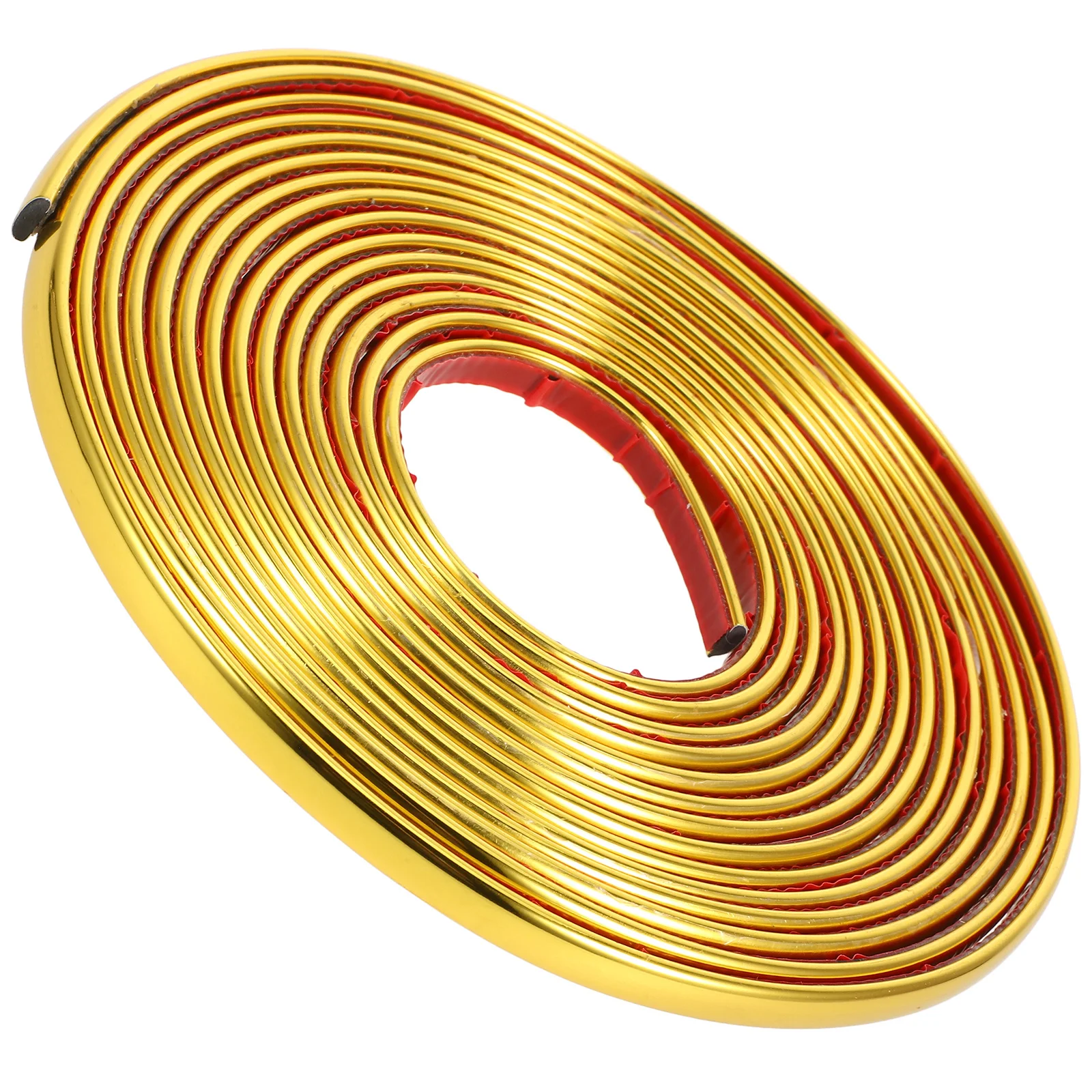 

1 Roll Decorative Lines Wall Edging Strip Peel and Stick for Tile Mirror Cabinet Seamless Joint Modern Style Molding Trim Corner