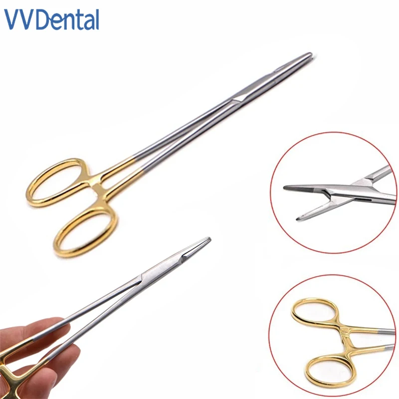 

VVDental Dental Needle Holder Pliers 14/16cm Medical Orthodontic Forcep Dentist Surgical Forceps Dentistry Surgical Instruments