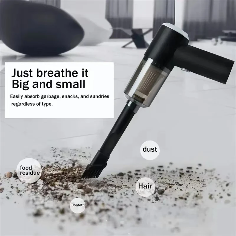 Car Vacuum Cleaner Portable Small VacuumCleaner For Multi Purpose Vehicles Small Household Pump Handheld Car Vacuum Cleaner image 2